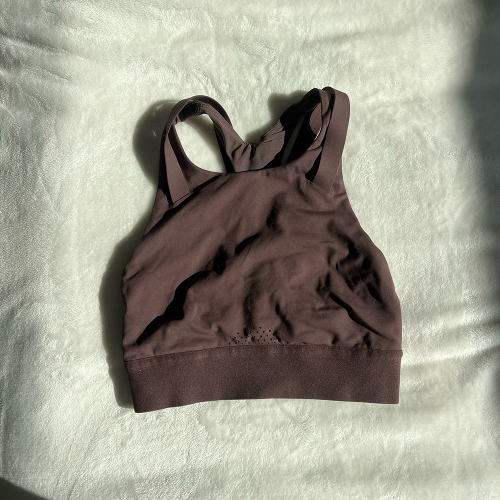 Lululemon To The Beat Bra *lululemon X SoulCycle Purple Taupe 4
